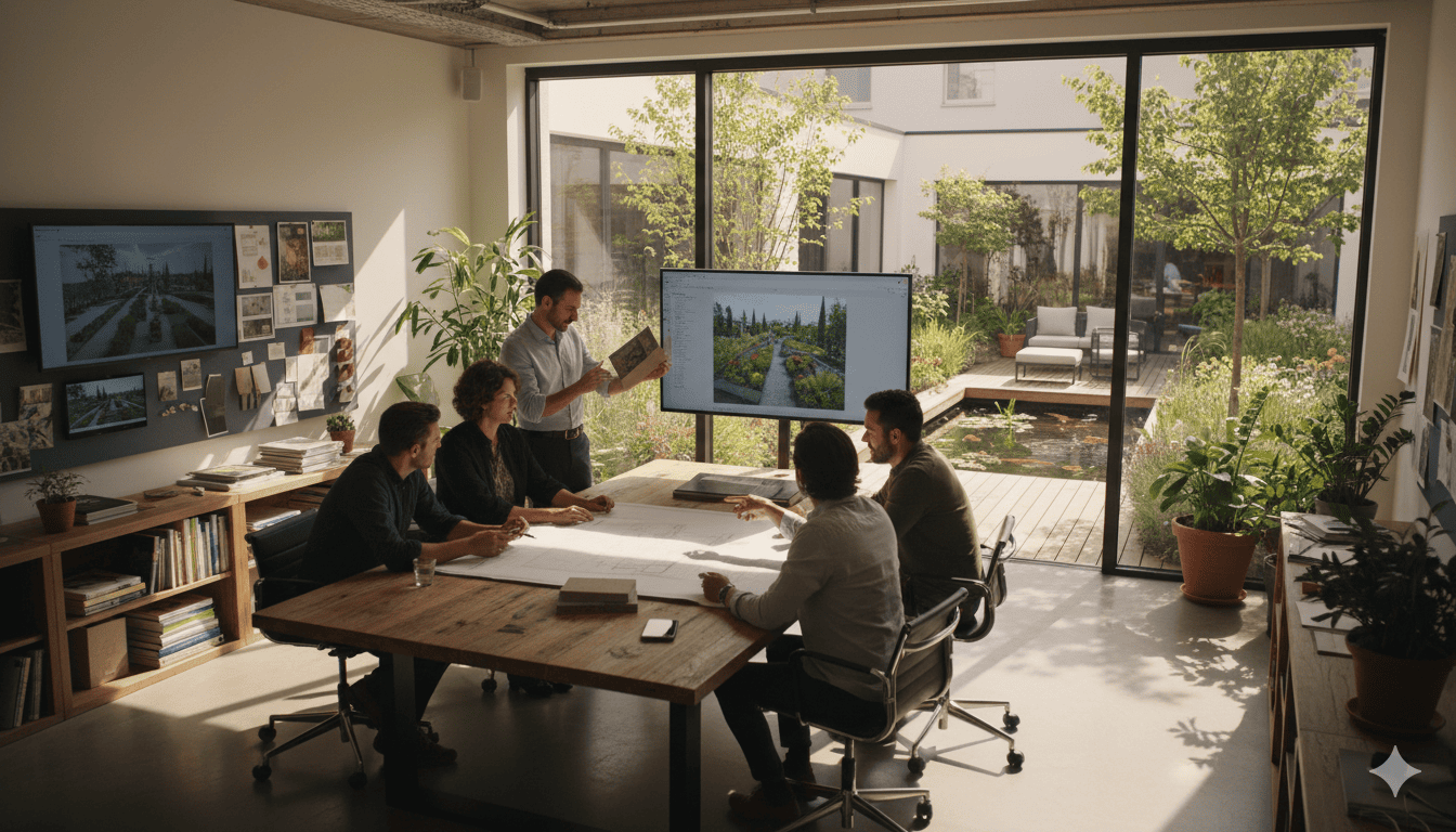 Professional Landscape Design Team